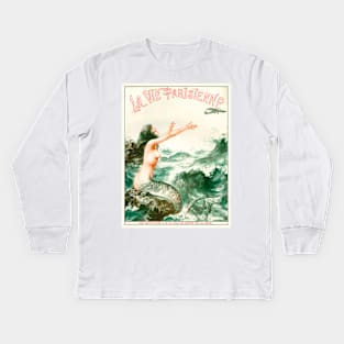 La Vie Parisienne, 1927 Kids Long Sleeve T-Shirt